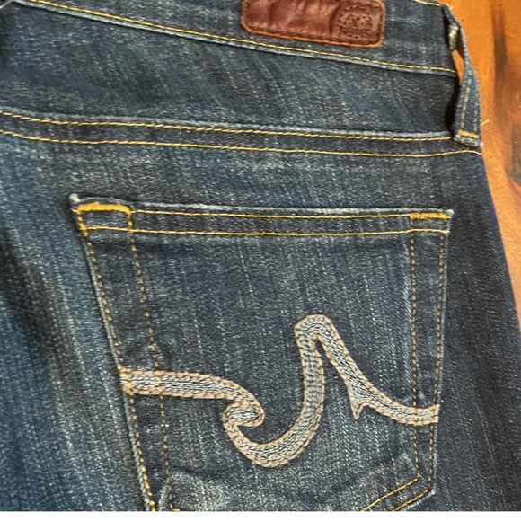 AG Adriano Goldschmied the stilt cigarette blue jean cotton blend size 26 - Picture 7 of 10